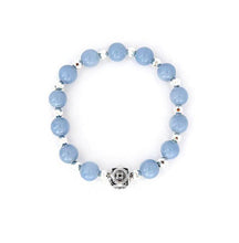 Load image into Gallery viewer, The Water Element - Angelite Stretch Bracelet - Bless and Soul
